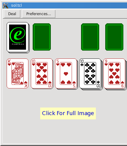 Solitaire Applet